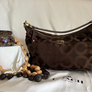 Brown Coach purse